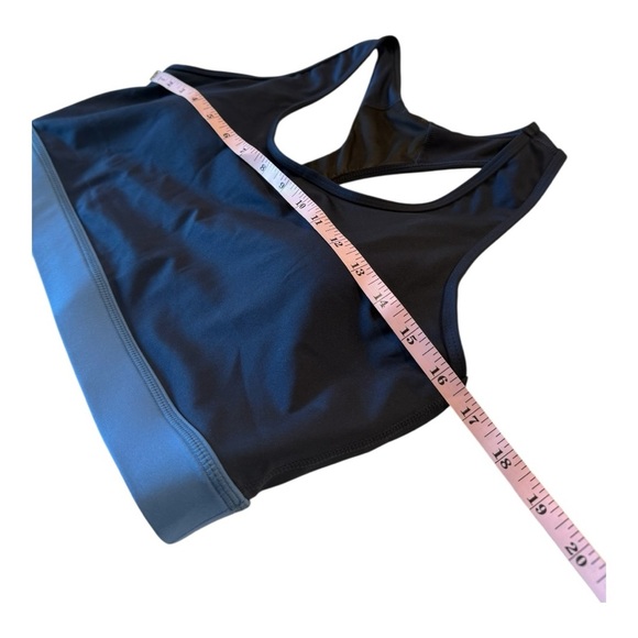 RISE INVINCIBLE Racerback Medium Impact Navy Blue Sports Bra Size X Large NEW - Picture 4 of 11